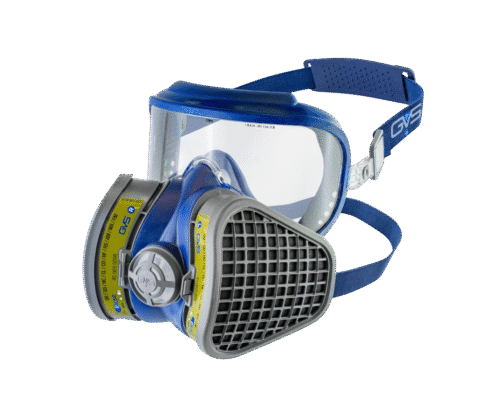 GVS | SPR631 Integra Multigas Mask with replaceable cartridges, M/L - 4 Pack