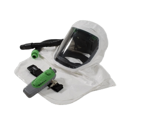 GVS | 17-015-13 RPB T-Link Respirator, includes: 17-713 Tychem SL Hood, Hard Hat Assembly, 04-833 Breathing Tube, 03-501 C40 Climate Control Device