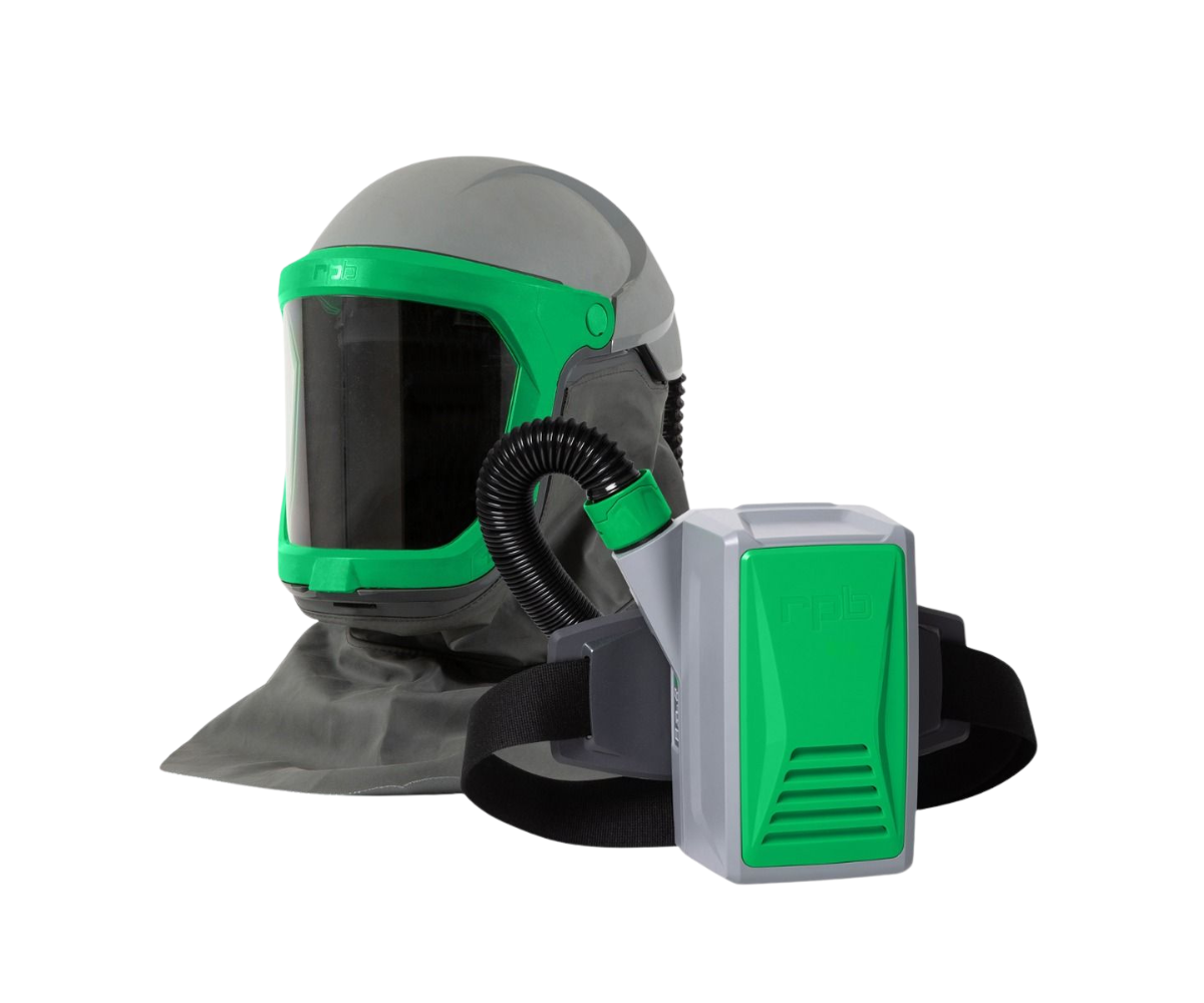 GVS | RPB 16-0012 RPB Z-Link Respirator, includes: 16-010-21 Z-Link with 16-721 Zytec FR Shoulder Cape,04-831 Breathing Tube, 03-802-FR PX5 PAPR Assembly, 03-893 OV/AG/HE Cartridge - NIOSH