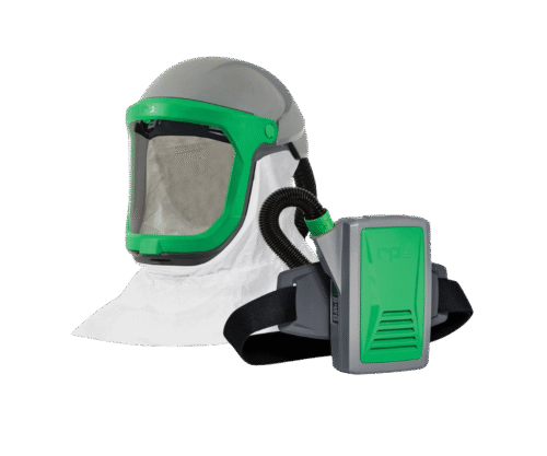 GVS | RPB 16-018-23 RPB Z-Link Respirator, includes: 16-010-23 Z-Link with 16-723 Tychem 4000 Shoulder Cape, 04-831 Breathing Tube, 03-801 PX5 PAPR Assembly - NIOSH