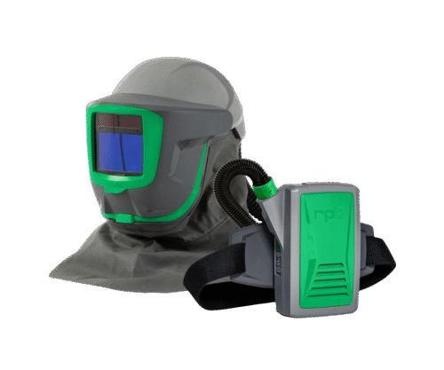 GVS | RPB 16-078-21-FR RPB Z-Link Respirator, includes: 16-010-21 Z-Link with 16-721 Zytec FR Shoulder Cape, 16-670 Weld Visor with ADF, 04-831 Breathing Tube, 03-801-FR PX5 PAPR Assembly - NIOSH