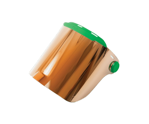 GVS | RPB 16-675-GTIR5 Radiant Heat Gold IR5 Visor c/w Cover Clip and Retainer Assembly