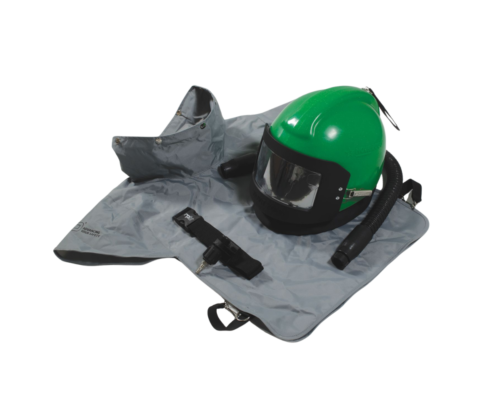 GVS | RPB NV2000 RPB Nova 2000 Respirator, includes: Nova 2000, NV2002 Nylon Cape, NV2021B SAR Breathing Tube, NV2016 Flow Control - NIOSH