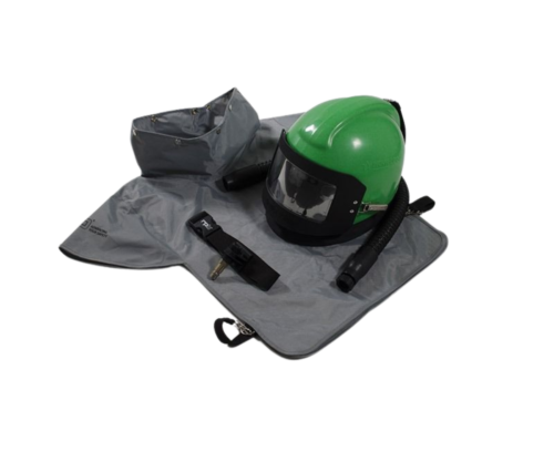 GVS | RPB NV2000LP RPB Nova 2000 Respirator, includes: Nova 2000, NV2002 Nylon Cape, NV2021B SAR Breathing Tube, 03-106 Constant Flow Valve - NIOSH
