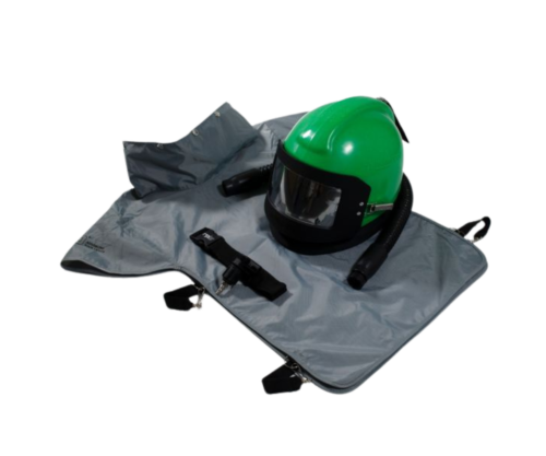 GVS | RPB NV2000XL RPB Nova 2000 Respirator, includes: Nova 2000, NV2002XL XL Nylon Cape, NV2021B SAR Breathing Tube, NV2016 Flow Control - NIOSH